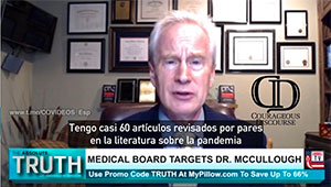 La Junta de Medicina Interna Estadounidense ABIM amenaza al Dr McCullough y a otros doctores como acto de censura.
