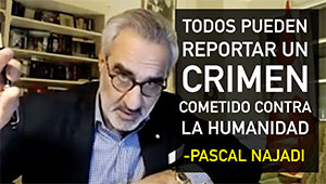 Pascal Najadi, recientemente puso una demanda contra el presidente de Suiza y da una charla de humanidad.
