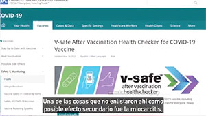 Los CDC eludieron el sistema VAERS, crearon V-Safe y luego trataron de ocultar esa información al público.